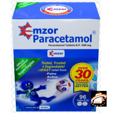 Paracetamol Emzor - 500 mg